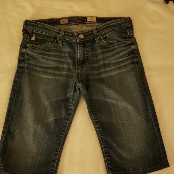 Ag Adriano Goldschmied Pants - Adriano Goldschmied Sz 27 Malibu Bermuda Shorts